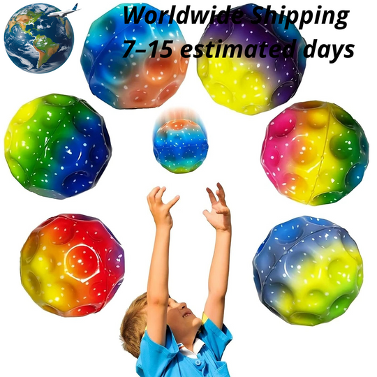 High Bouncing Moon Ball 🌙🏀 Gravity-Defying Fun!