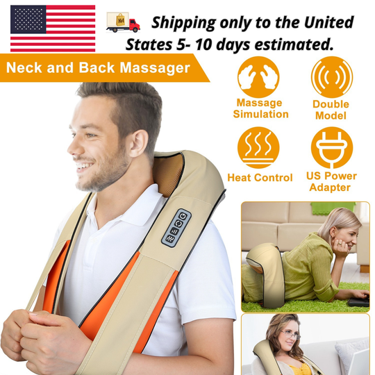 TheraKnead™ Shiatsu Massager ⚡️ — Fast 5-10 Day USA Shipping!
