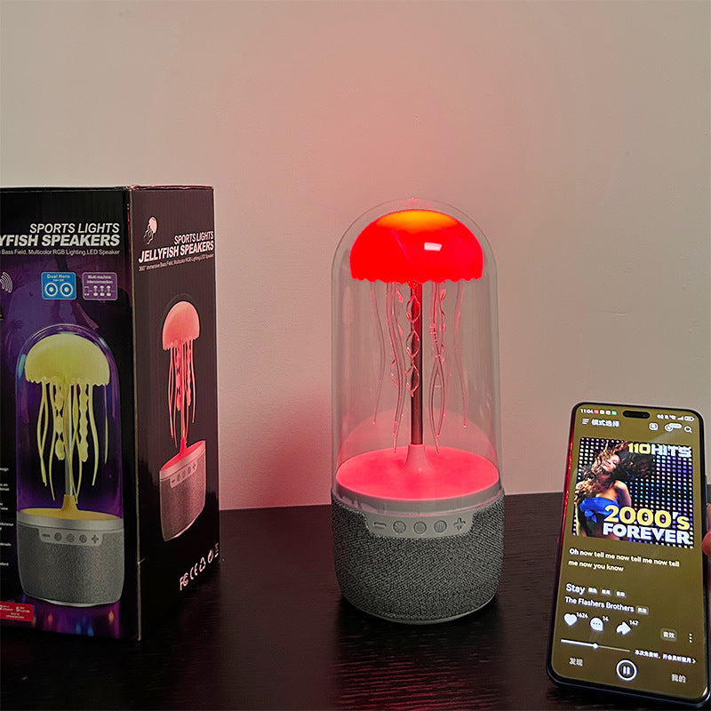 AuraJelly™ Mini | La fascinante lámpara parlante con forma de medusa 🐙🎶
