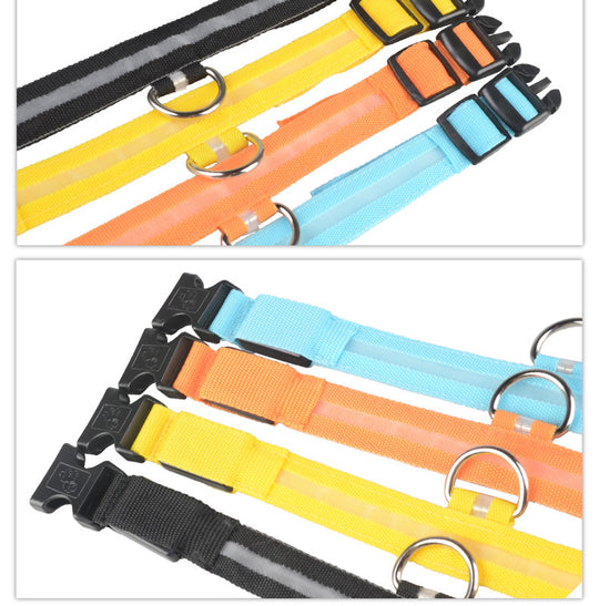 GlowGuard™ Rechargeable LED Dog Collar ✨