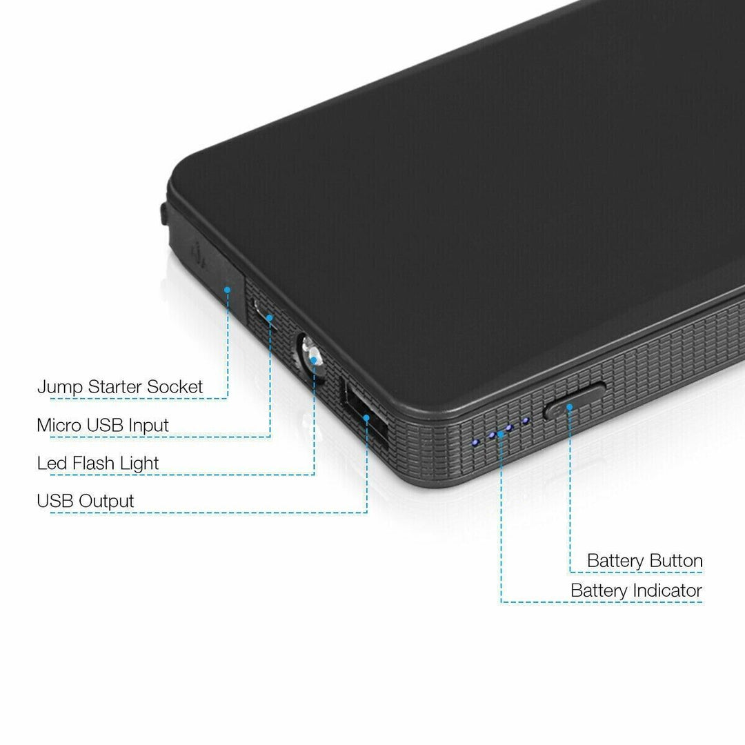 🚗⚡ Portable Car Starter & Power Bank – (USA Only)