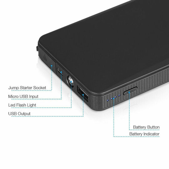 🚗⚡ Portable Car Starter & Power Bank – (USA Only)