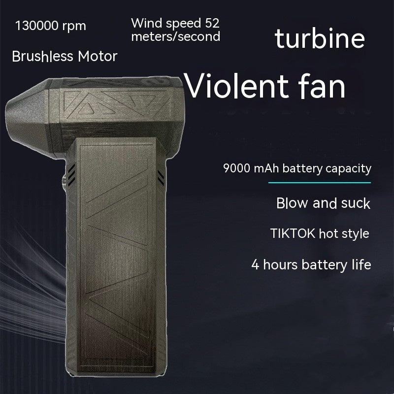 X3 Kinetic Turbo Fan - 130,000 RPM Air Duster & Vacuum