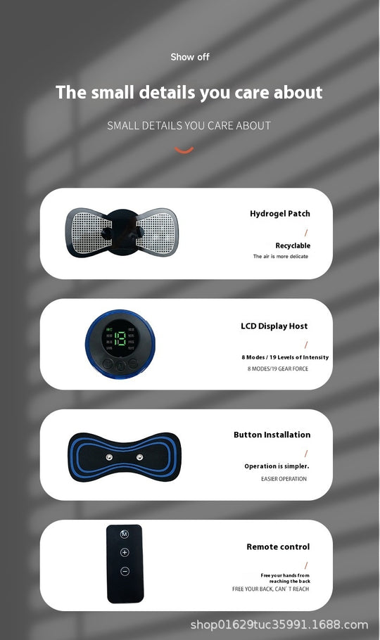 ReliefPad™ | El masajeador inteligente EMS portátil ⚡️