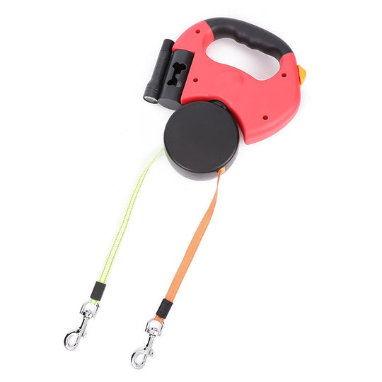 DuoLeash™ 360° Tangle-Free Pet Leash 🐾