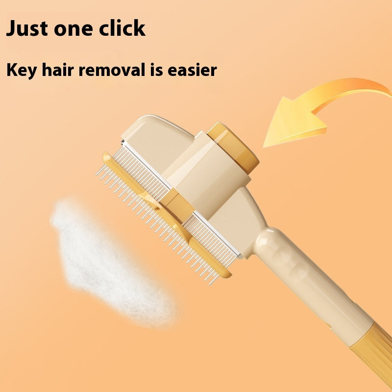 GlideAway™ Self-Cleaning Pet Brush ✨
