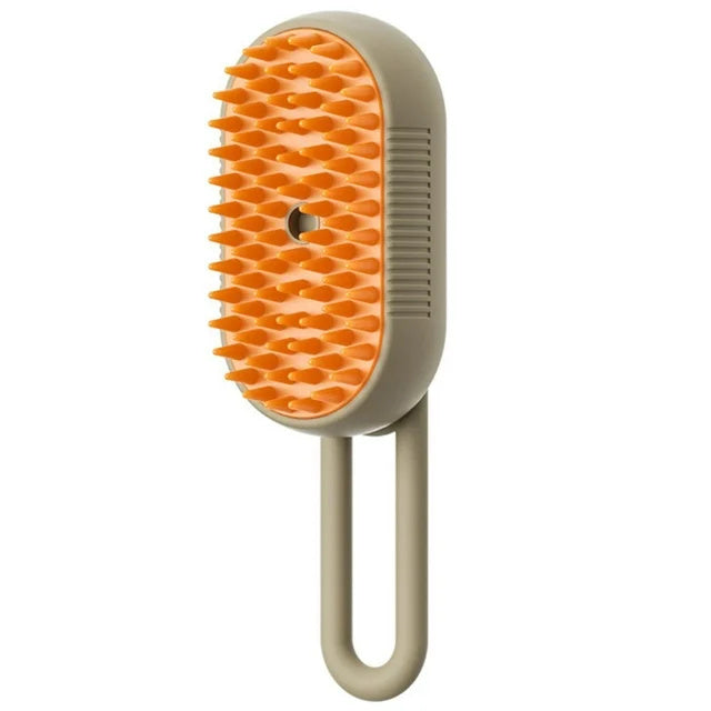 AquaGlow™ 3-in-1 Pet Steam Brush 💨