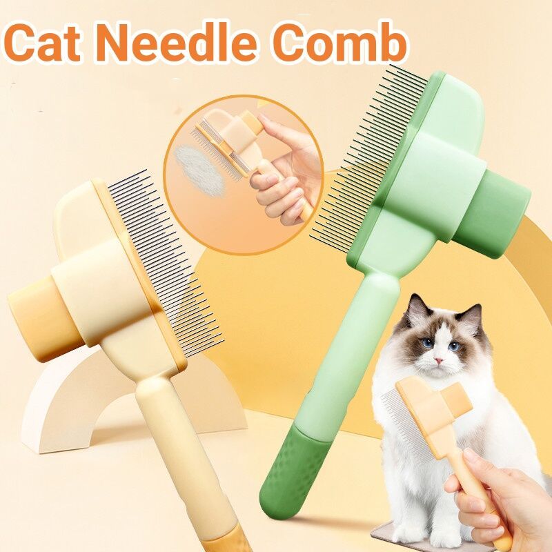 GlideAway™ Self-Cleaning Pet Brush ✨