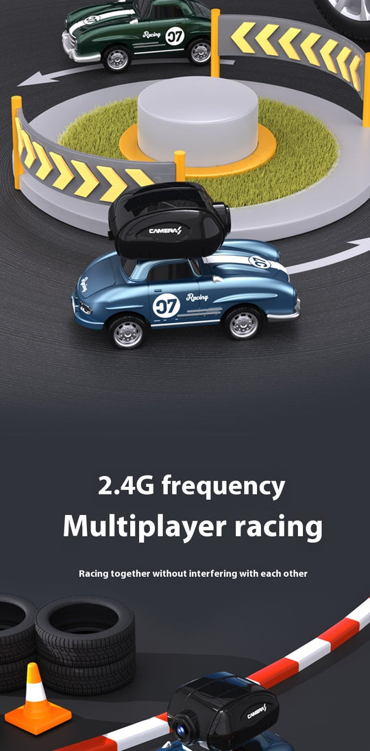 🏁 Mini FPV Racing Car 📸 – Go Viral w/ WiFi Camera!