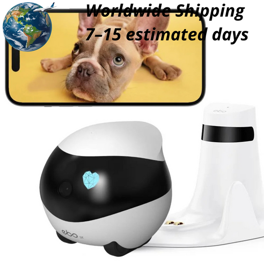 Smart Remote Camera Robot – 360° Security + Pet Companion 🤖🐾