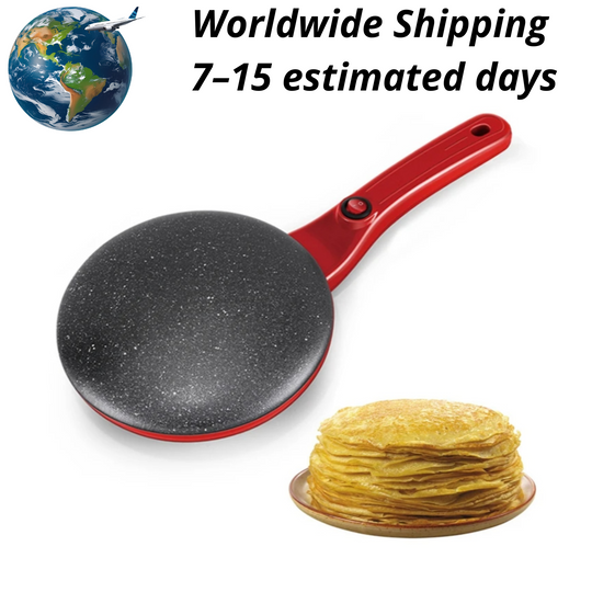 Electric Crepe Maker – Quick, Easy & Non-Stick!
