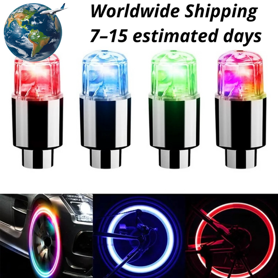 LED Tire Valve Caps – Light Up Your Ride 🚴‍♂️🚗✨