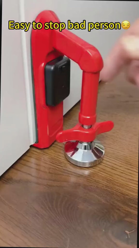 🚨 Metal Door Lock Alarm – Your portable bodyguard!