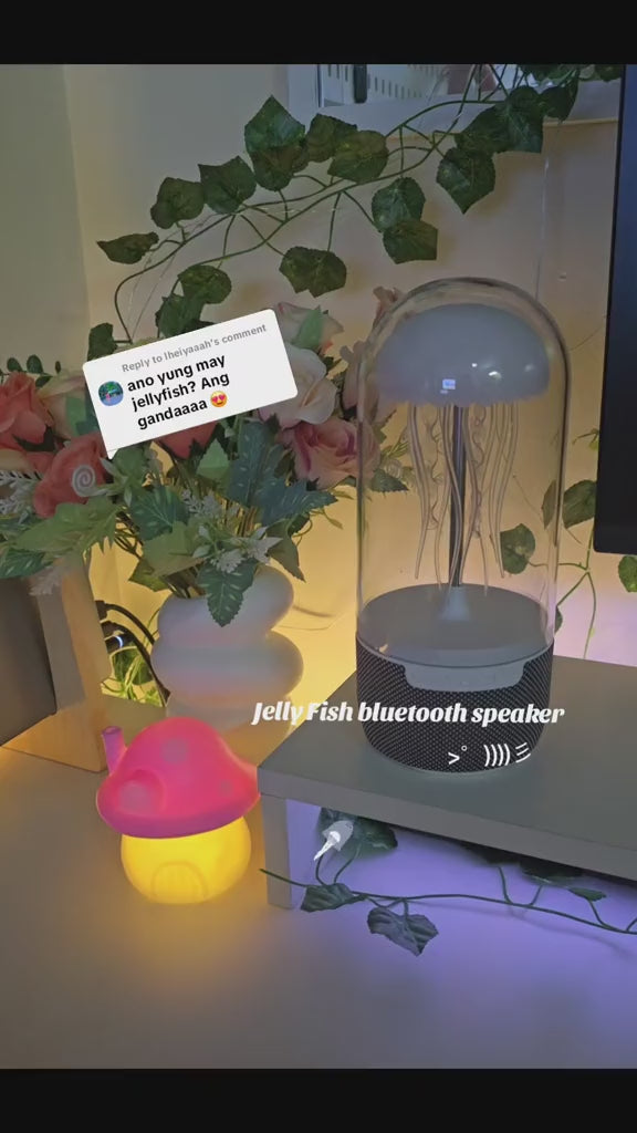 AuraJelly™ Mini | La fascinante lámpara parlante con forma de medusa 🐙🎶
