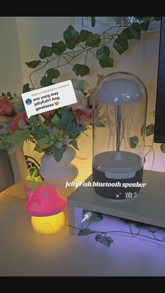 AuraJelly™ Mini | La fascinante lámpara parlante con forma de medusa 🐙🎶